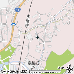 愛媛県四国中央市川之江町2633-1周辺の地図