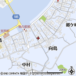 山口県防府市向島中村533周辺の地図