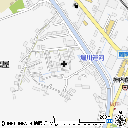 山口県周南市栗屋985-7周辺の地図