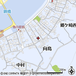 山口県防府市向島中村526周辺の地図