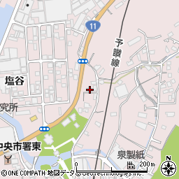 愛媛県四国中央市川之江町2550周辺の地図