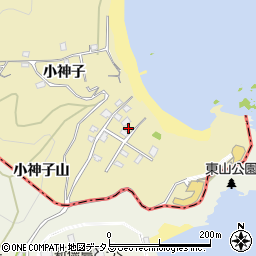 徳島県徳島市大原町小神子4-2周辺の地図