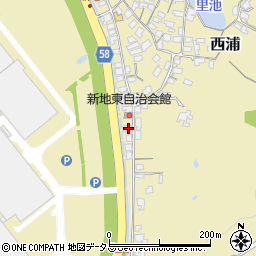 山口県防府市西浦2177周辺の地図