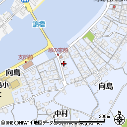 山口県防府市向島中村540周辺の地図