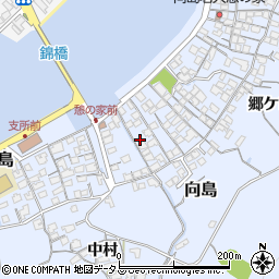 山口県防府市向島中村536周辺の地図