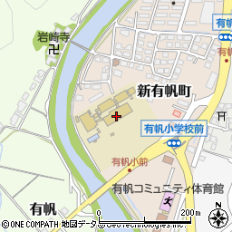 山口県山陽小野田市新有帆町4-1周辺の地図