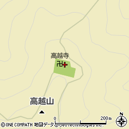 徳島県吉野川市山川町木綿麻山3周辺の地図