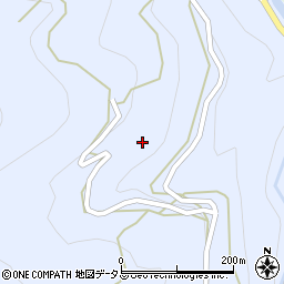 徳島県三好市井川町井内西6666周辺の地図