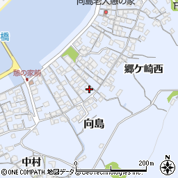山口県防府市向島中村521周辺の地図