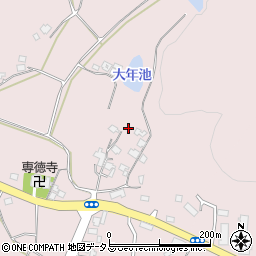 山口県下関市有冨周辺の地図