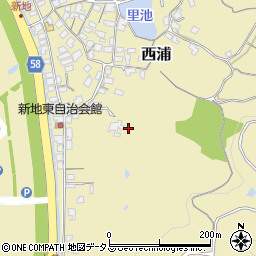 山口県防府市西浦2122周辺の地図