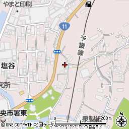 愛媛県四国中央市川之江町2547周辺の地図