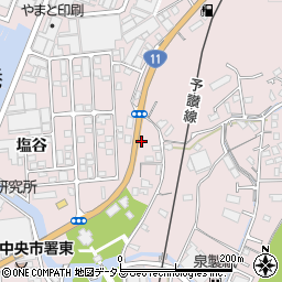 愛媛県四国中央市川之江町2540周辺の地図