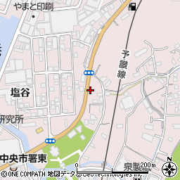 愛媛県四国中央市川之江町2540周辺の地図