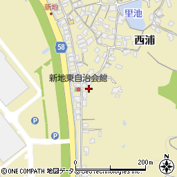 山口県防府市西浦2173周辺の地図