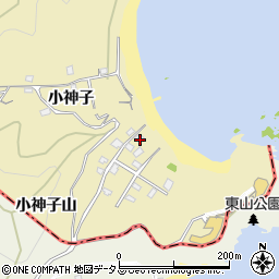 徳島県徳島市大原町小神子1周辺の地図