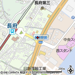 山口県下関市長府松小田本町5-6周辺の地図