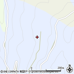 徳島県三好市井川町井内西7228周辺の地図