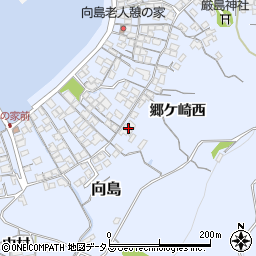 山口県防府市向島郷ケ崎西408周辺の地図