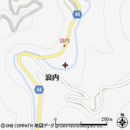 徳島県三好郡東みよし町西庄浪内100-1周辺の地図