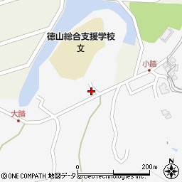 山口県周南市栗屋274周辺の地図