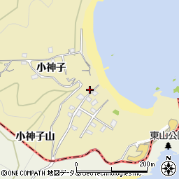 徳島県徳島市大原町小神子1-1周辺の地図