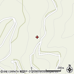 徳島県吉野川市美郷中筋61周辺の地図