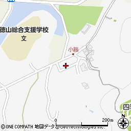 山口県周南市栗屋320-10周辺の地図