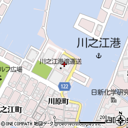 川之江港湾運送周辺の地図