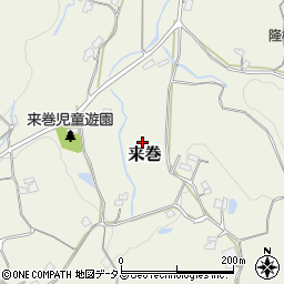 〒744-0051 山口県下松市来巻西の地図