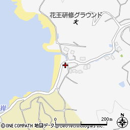 小浦公衆トイレ周辺の地図