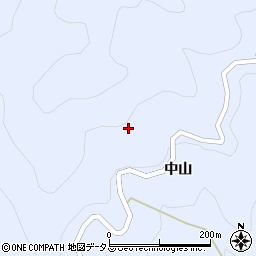 徳島県美馬郡つるぎ町貞光中山86周辺の地図