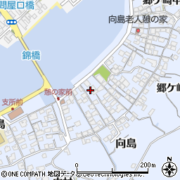山口県防府市向島中村1698-7周辺の地図