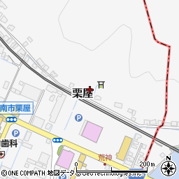 山口県周南市栗屋738周辺の地図