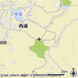 山口県防府市西浦270周辺の地図