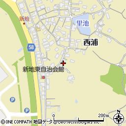 山口県防府市西浦2119周辺の地図