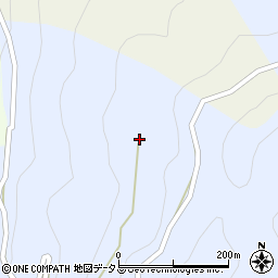 徳島県三好市井川町井内西7191周辺の地図