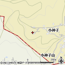 徳島県徳島市大原町小神子26周辺の地図