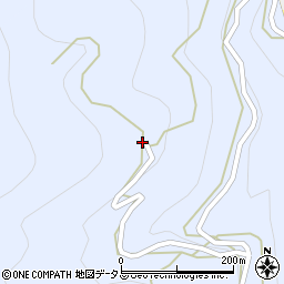 徳島県三好市井川町井内西6664周辺の地図