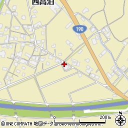 山口県山陽小野田市西高泊3237周辺の地図