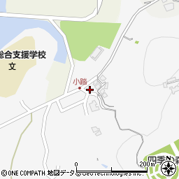 山口県周南市栗屋325-1周辺の地図