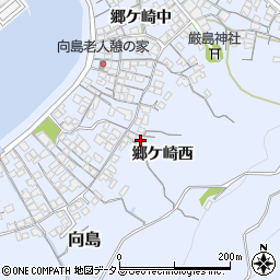 山口県防府市向島郷ケ崎西423周辺の地図