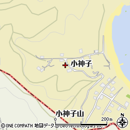 徳島県徳島市大原町小神子32周辺の地図