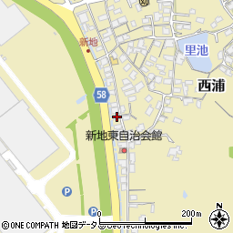 山口県防府市西浦2106周辺の地図