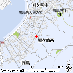 山口県防府市向島郷ケ崎西421周辺の地図