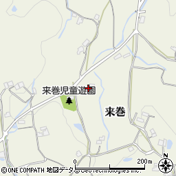 山口県下松市来巻559周辺の地図