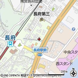 山口県下関市長府松小田本町1-12周辺の地図