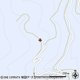 徳島県三好市井川町井内西6649周辺の地図
