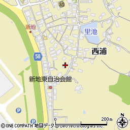山口県防府市西浦2116周辺の地図