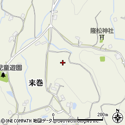 山口県下松市来巻695周辺の地図